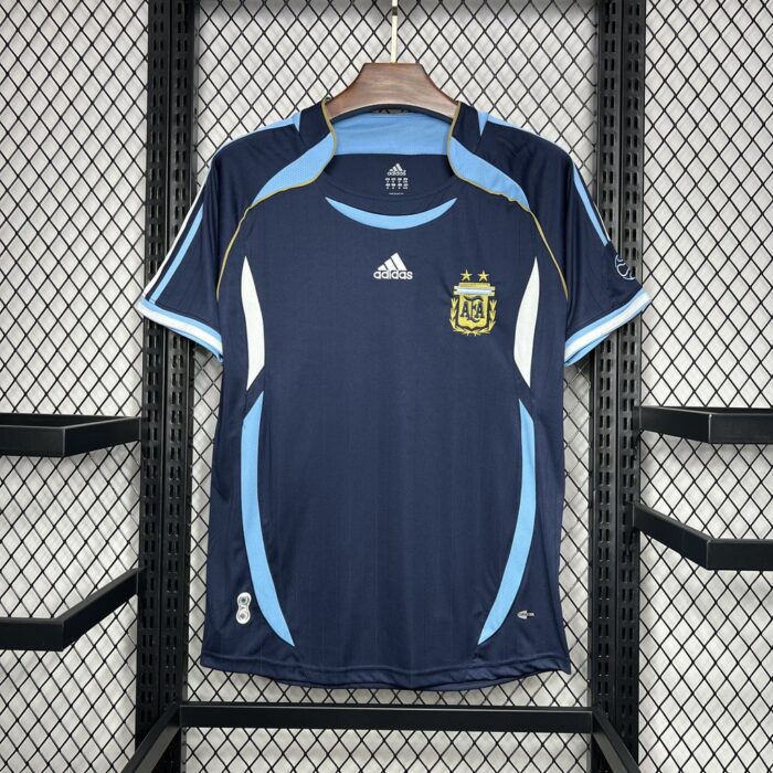 Retro Argentina 2006 Away Jersey - Image 3