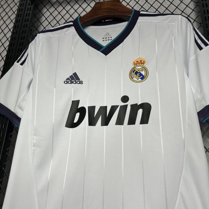 Retro Real Madrid 2012/13 Home Jersey - Image 3