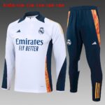 Kids Real Madrid 2024/25 Half-Zip Sweater+Pant 815