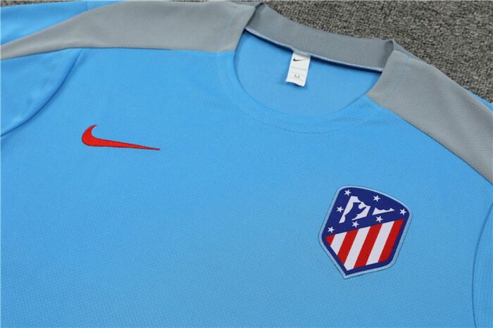 Mens Atletico Madrid 2024/25 Training Jersey+Short 14001 - Image 3