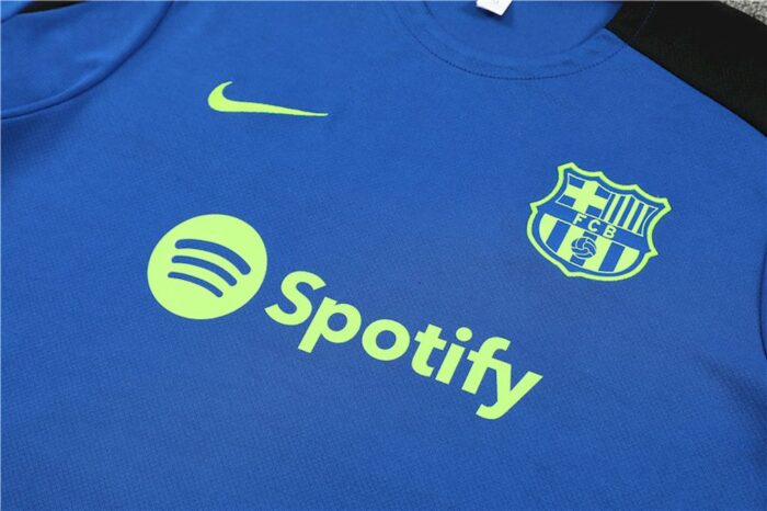 Mens Barcelona 2024/25 Training Jersey+Short 14001 - Image 4