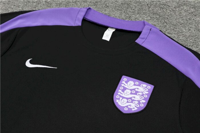 Mens England 2024/25 Training Jersey+Short 14001 - Image 4