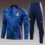 Kids Real Madrid 2024/25 Half-Zip Sweater+Pant 815