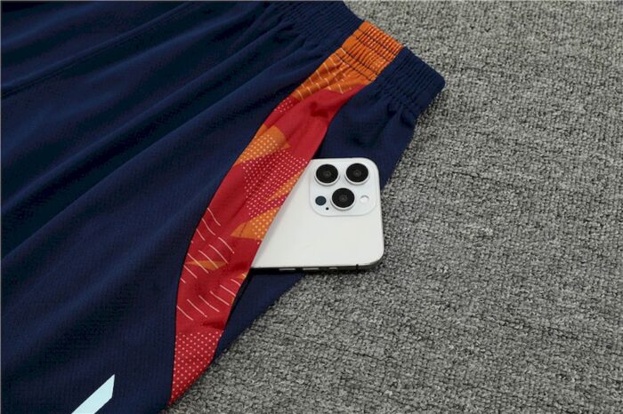 Mens Spain 2024/25 Training Jersey+Short 14001 - Image 5
