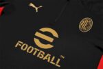 Mens AC Milan 2024/25 Half-Zip Sweater+Pant 14001 - Image 4