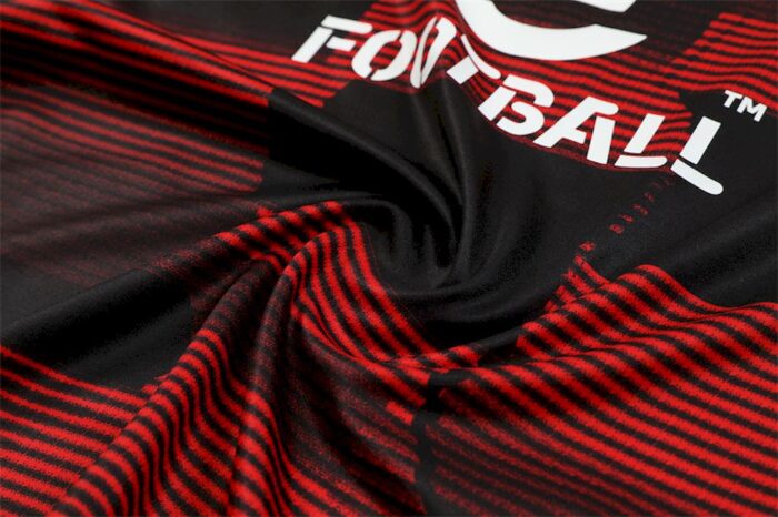 Mens AC Milan 2024/25 Half-Zip Sweater+Pant 14001 - Image 4