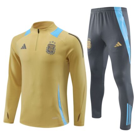 Mens Argentina 2024/25 Half-Zip Sweater+Pant 14001