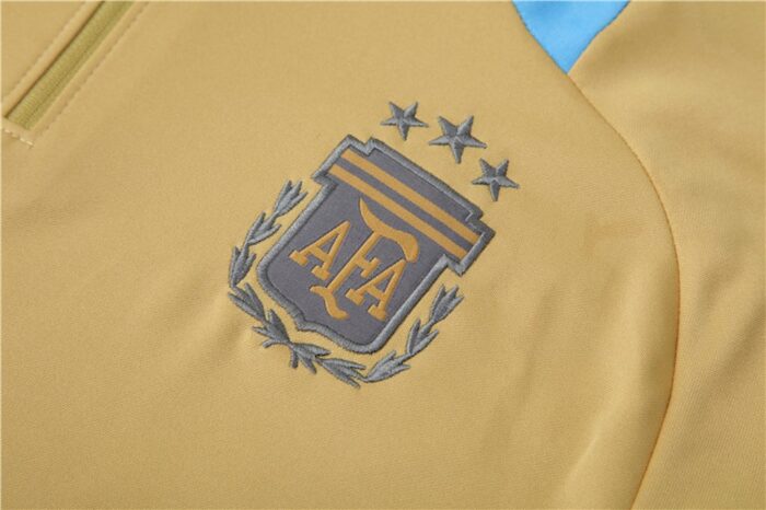 Mens Argentina 2024/25 Half-Zip Sweater+Pant 14001 - Image 2