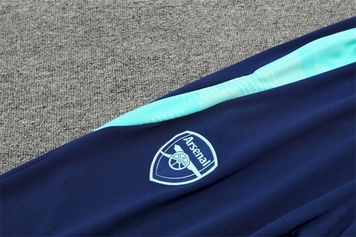 Mens Arsenal 2024/25 Half-Zip Sweater+Pant 14001 - Image 3