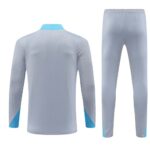 Mens Atletico Madrid 2024/25 Half-Zip Sweater+Pant 14001 - Image 2