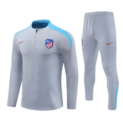 Mens Atletico Madrid 2024/25 Half-Zip Sweater+Pant 14001