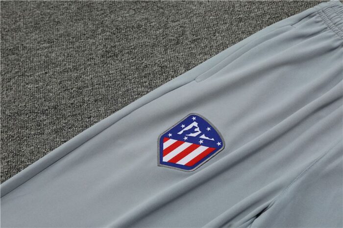 Mens Atletico Madrid 2024/25 Half-Zip Sweater+Pant 14001 - Image 4