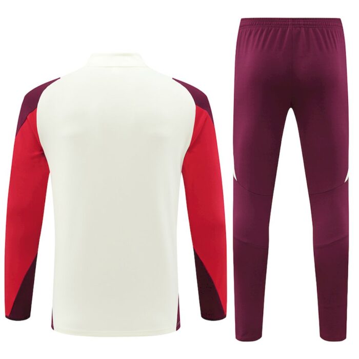 Mens Bayern Munich 2024/25 Half-Zip Sweater+Pant 14001 - Image 2