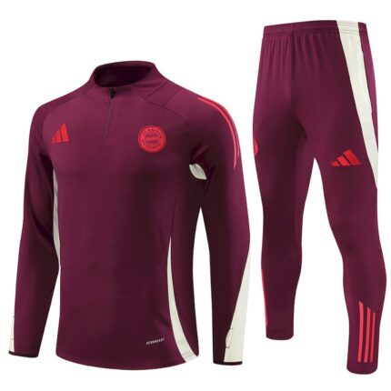 Mens Bayern Munich 2024/25 Half-Zip Sweater+Pant 14001