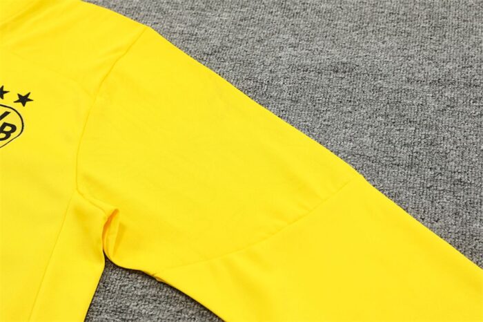 Mens Borussia Dortmund 2024/25 Half-Zip Sweater+Pant 14001 - Image 3