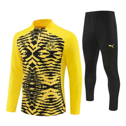 Mens Borussia Dortmund 2024/25 Half-Zip Sweater+Pant 14001