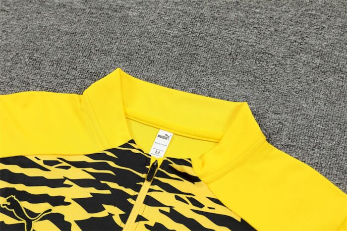 Mens Borussia Dortmund 2024/25 Half-Zip Sweater+Pant 14001 - Image 3
