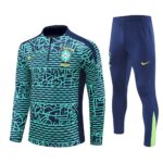 Mens Brazil 2024/25 Half-Zip Sweater+Pant 14001