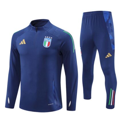 Mens Italy 2024/25 Half-Zip Sweater+Pant 14001