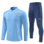 Mens Manchester City 2024/25 Half-Zip Sweater+Pant 14001