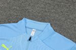 Mens Manchester City 2024/25 Half-Zip Sweater+Pant 14001 - Image 3