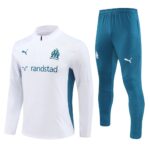 Mens Olympique Marseille 2024/25 Half-Zip Sweater+Pant 14001