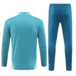 Mens Olympique Marseille 2024/25 Half-Zip Sweater+Pant 14001 - Image 2