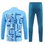 Mens Olympique Marseille 2024/25 Half-Zip Sweater+Pant 14001 - Image 2