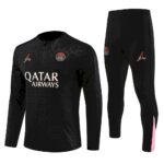 Mens Paris Saint-Germain 2024/25 Half-Zip Sweater+Pant 14001
