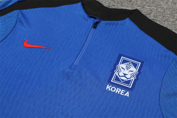 Mens South Korea 2024/25 Half-Zip Sweater+Pant 14001 - Image 3