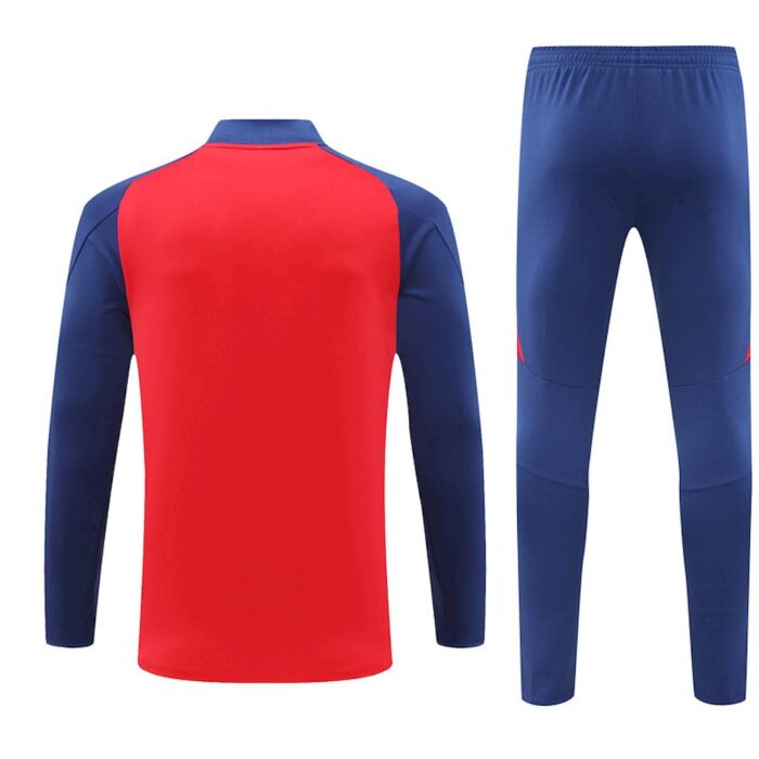 Mens Spain 2024/25 Half-Zip Sweater+Pant 14001 - Image 2