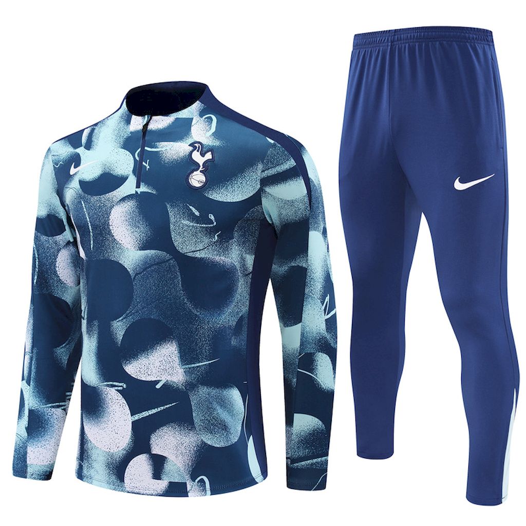 Mens Tottenham Hotspur 2024/25 Half-Zip Sweater+Pant 14001 - Image 1