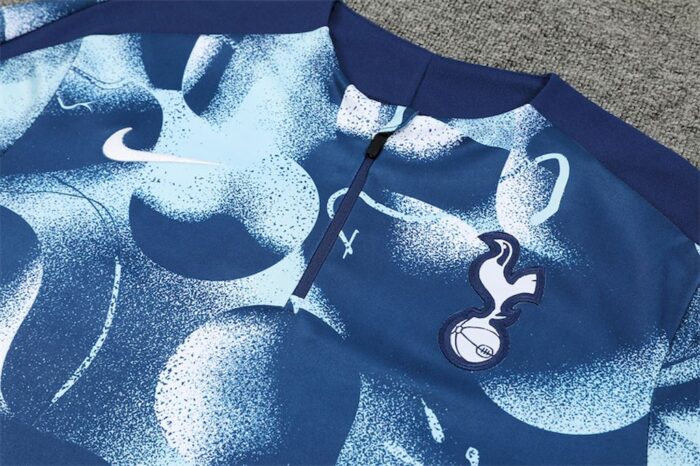 Mens Tottenham Hotspur 2024/25 Half-Zip Sweater+Pant 14001 - Image 3