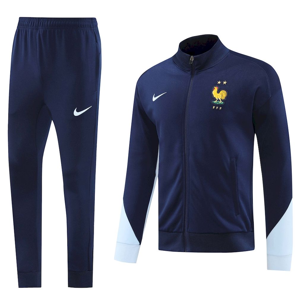 Mens France 2024/25 Tracksuit HL - Image 1