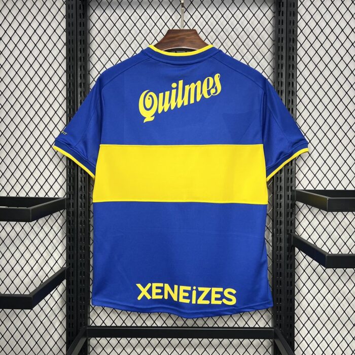 Retro Boca Juniors 2000/01 Home Jersey - Image 2