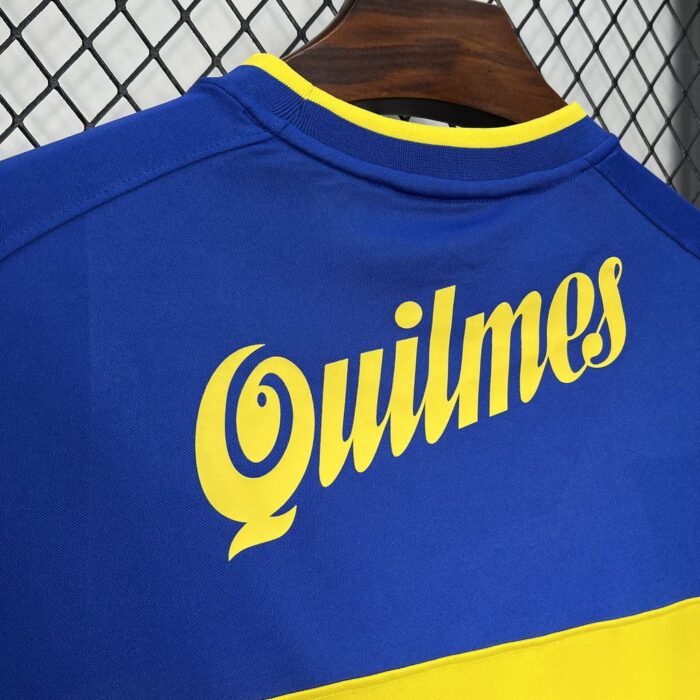 Retro Boca Juniors 2000/01 Home Jersey - Image 3