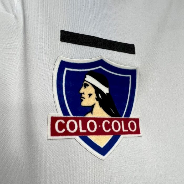 Retro Colo Colo 1991 Home Long Sleeve Jersey - Image 5