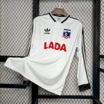 Retro Colo Colo 1991 Home Long Sleeve Jersey