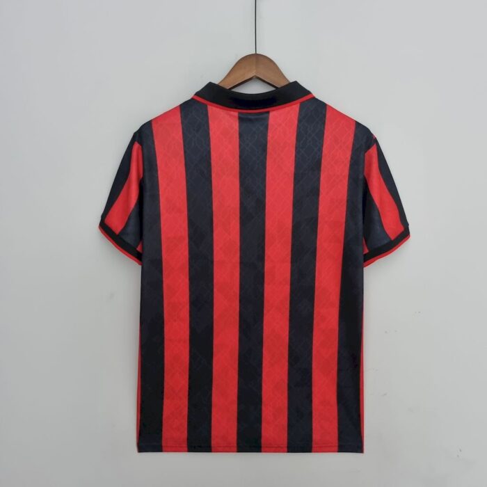 Retro AC Milan 1995/96 Home Jersey - Image 2