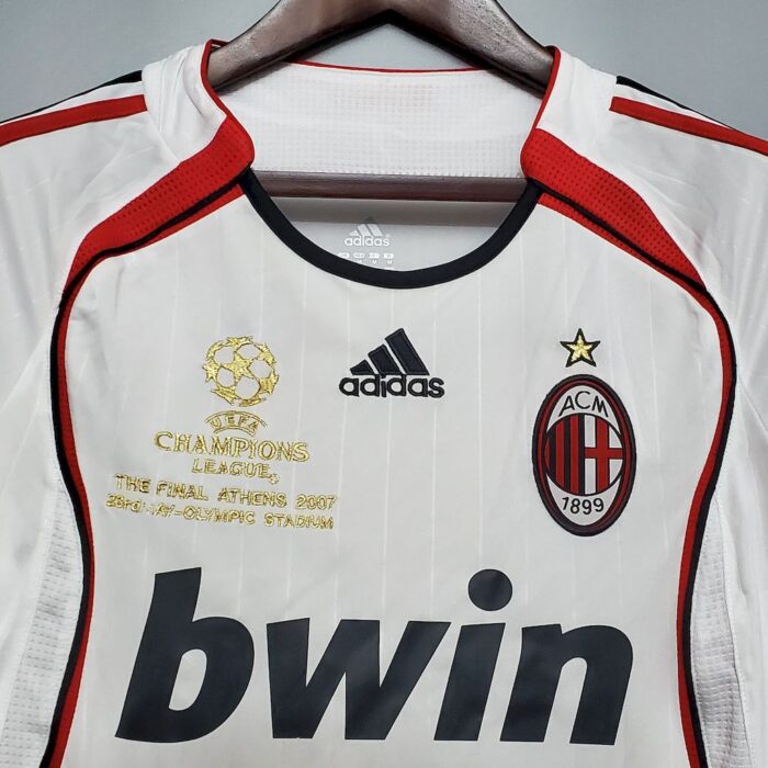 Retro AC Milan 2006/07 Away Long Sleeve Jersey - Image 4