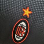 Retro AC Milan 1995/96 Training Suit Black Jersey - Image 4