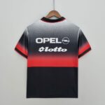 Retro AC Milan 1995/96 Training Suit Black Jersey - Image 2