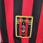Retro AC Milan 1999/00 Home Long Sleeve Jersey - Image 4