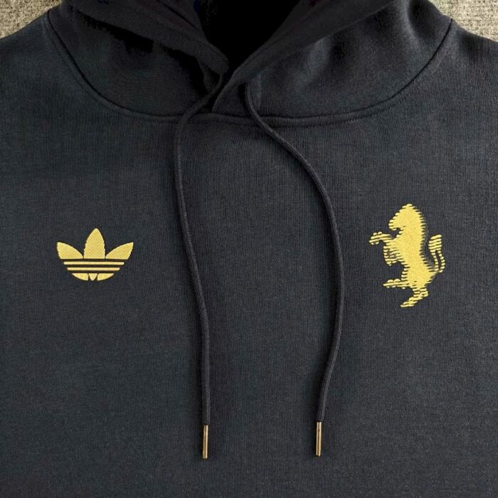 Mens Juventus 2024 Football Hoodie - Image 2