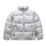 Mens The North Face X KAWS Retro 1996 Nuptse White Jacket