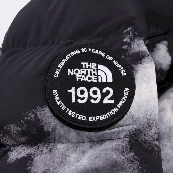 Mens The North Face 1996 Retro Nuptse Black Jacket - Image 3