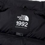 Mens The North Face 1996 Retro Nuptse Black Jacket - Image 4