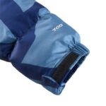 Mens TNF X KAWS Retro 1996 Nuptse Grey Jacket - Image 3