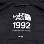 Mens The North Face 1992 Retro Nuptse Black Jacket - Image 4