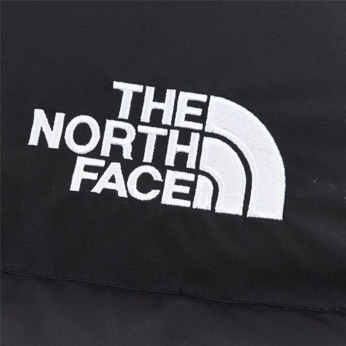 Mens The North Face 1992 Retro Nuptse Black Jacket - Image 3